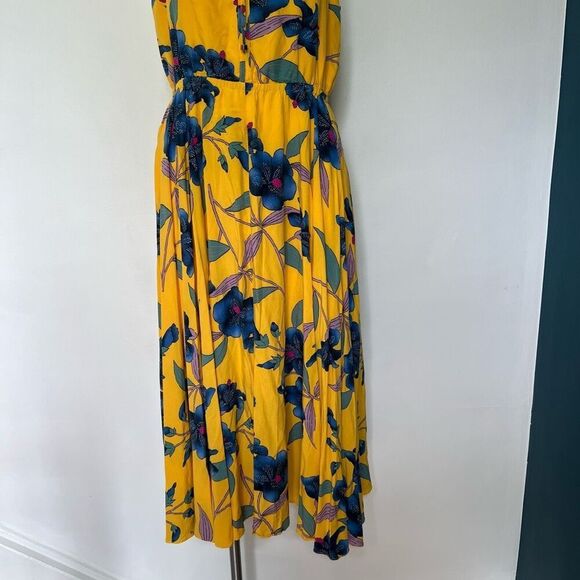 Republic Rayon Yellow Floral Maxi Dress - Picture 8 of 8